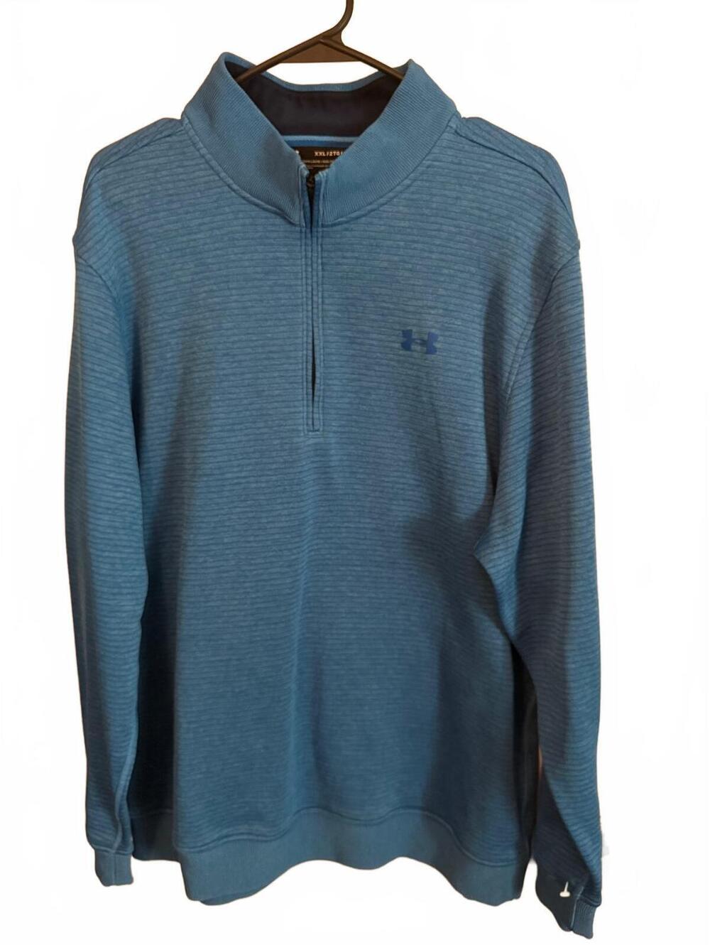 Under Armour Men's XXL ColdGear Loose Fit Half-Zip Pullover Sweatshirt